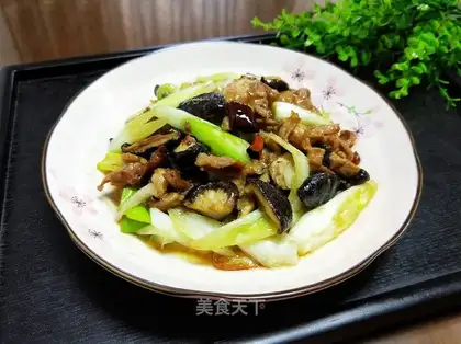 Fried meat