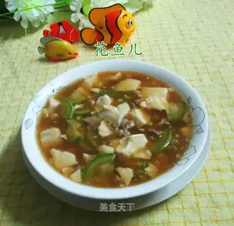 The meat, the tofu