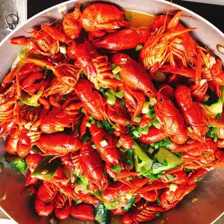Garlic lobster