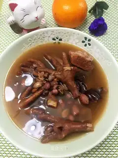 Boots, peanuts, chicken feet