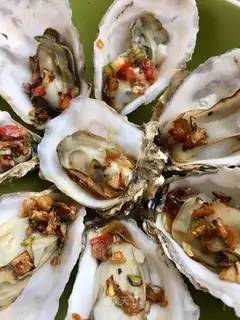 Garlic oysters