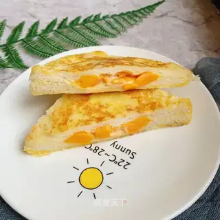 Mango yogurt toast
