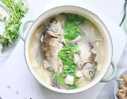 Tofu fish soup