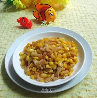 Fired corn