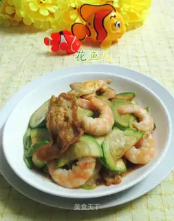 Cricket eggs and shrimp