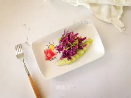 Lightly mixed vegetables