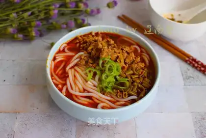 Meat and rice powder