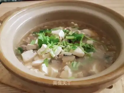 Salt fish tofu