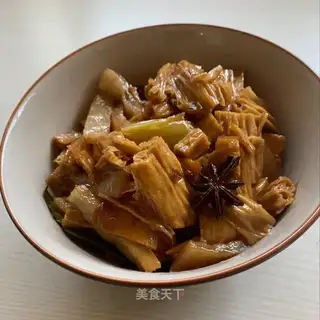 Piggy-skin-burning bamboo
