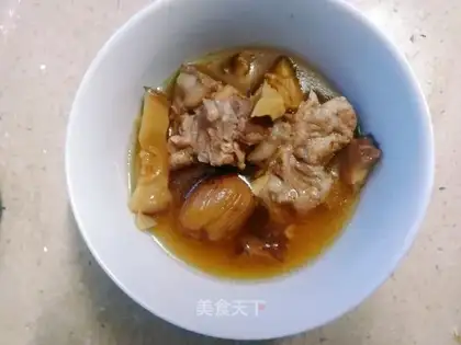 Five-finger peach steak soup