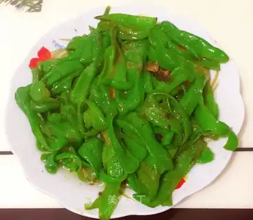 Cream peppers and eggs