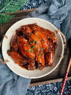Coke chicken wings