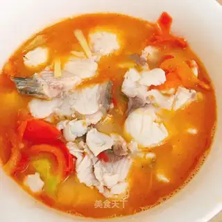 Tomato fish soup