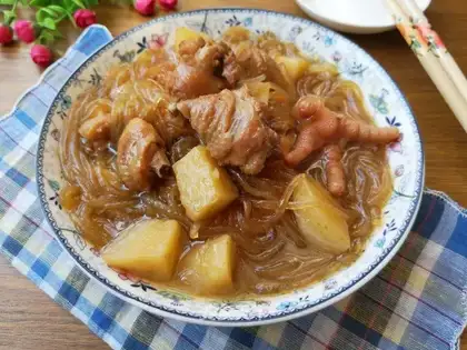 Chicken potato stew