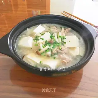 Tofuball soup