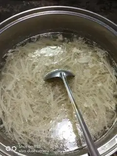 The golden mushroom soup