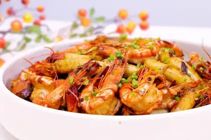 Spicy shrimp