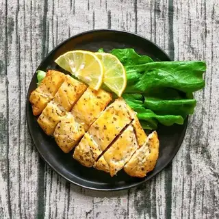 Soup chicken steak