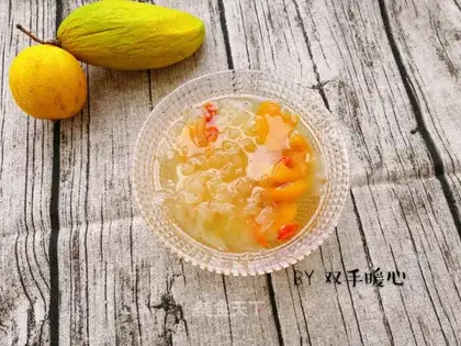 The silver ear soup