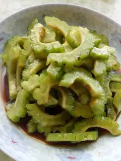A cold, bitter melon