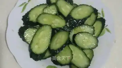 Garlic cucumber