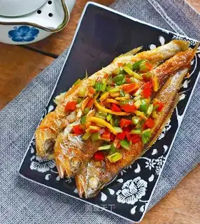Frozen yellowfish