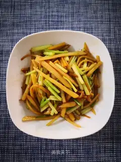 Celery with potatoes