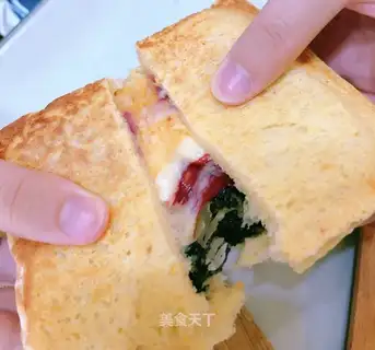 Rainbow toast