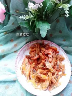 Pretzel shrimp