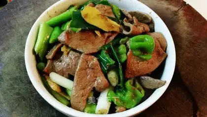 Fried liver