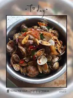 Pop-fried clams