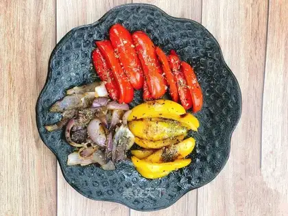 Baked vegetables