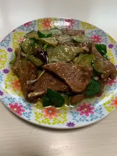 cucumber fried liver