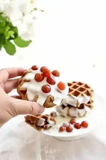 Coffee waffles