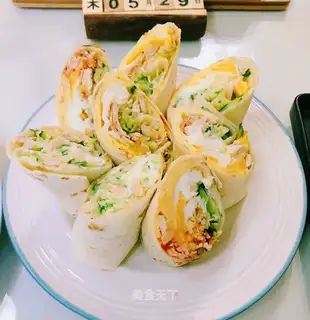 Chicken cucumber roll
