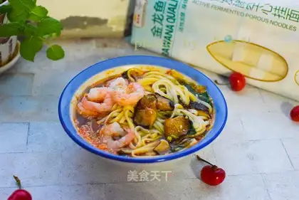 Shrimp noodles