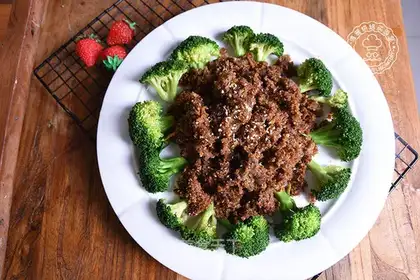 Steam beef