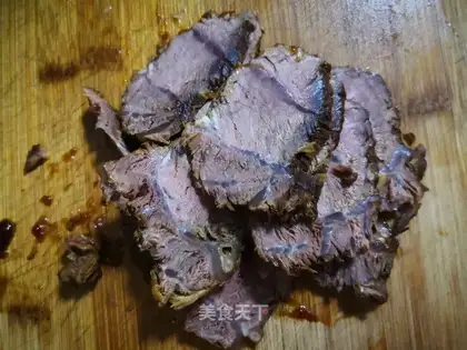 Homemade beef