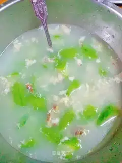 Smelt eggnut soup