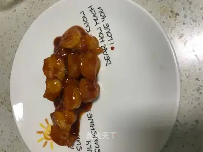 Sugar shrimp balls