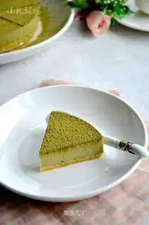 A tea cheesecake