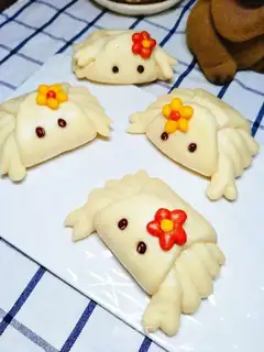 The little crabs