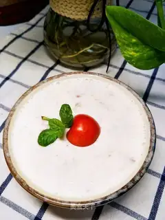 Cherry butter yogurt