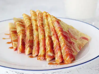 Sausage potato eggcake