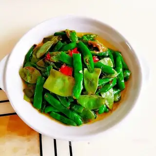 Four season beans with lentils