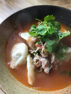 Fat cow sour dumplings