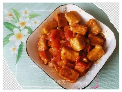 Cheese juice and tofu