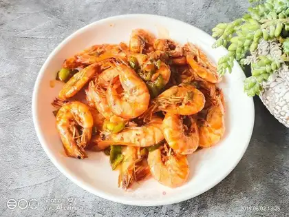 Bean petal shrimp