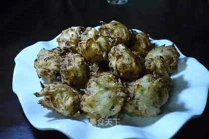 Radish meatballs