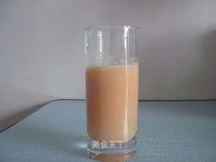 Coconut milk papaya juice